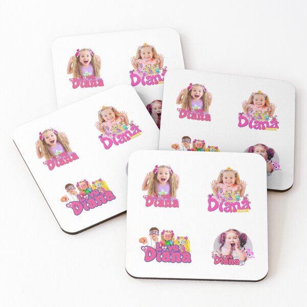 Artikelvorschau, Bestseller The Kids Diana Show, Diana, Kids Diana Show, Cute Love Diana Pack entworfen und verkauft von Amelia-Nina.