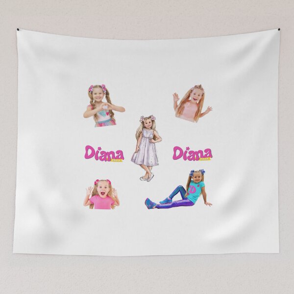 Item preview, best selling The Kids Diana Show, Diana,Kids Diana Show , Cute Love Diana pack designed and sold by Amelia-Nina.