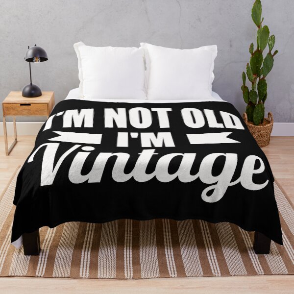 Item preview, I'm not old I'm vintage - best gift for vintage lovers & Birthday Gifts for Parents designed and sold by Desibeau.