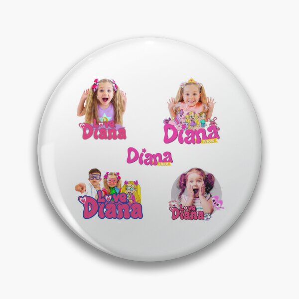 Item preview, best selling The Kids Diana Show, Diana,Kids Diana Show , Cute Love Diana pack designed and sold by Amelia-Nina.