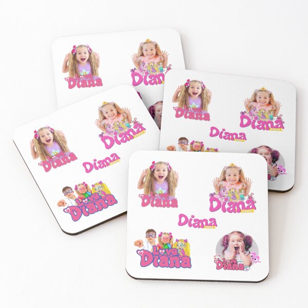 Artikelvorschau, Bestseller The Kids Diana Show, Diana, Kids Diana Show, Cute Love Diana Pack entworfen und verkauft von Amelia-Nina.