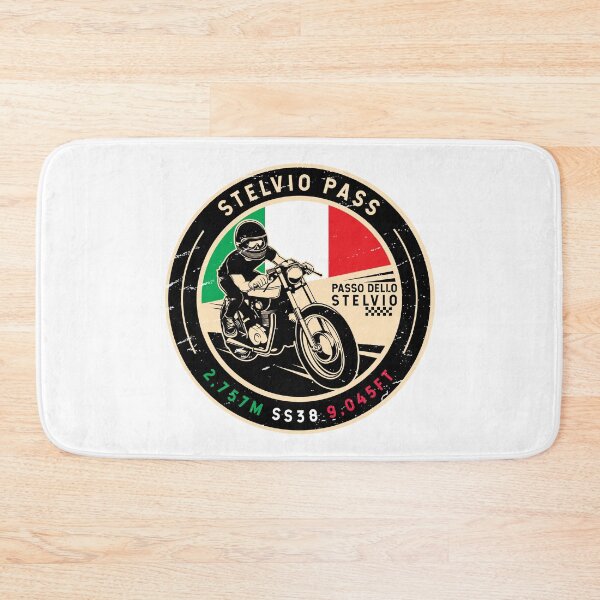 Item preview, Stelvio Pass | Passo Dello Stelvio | Motorcycle designed and sold by KrisSidDesigns.