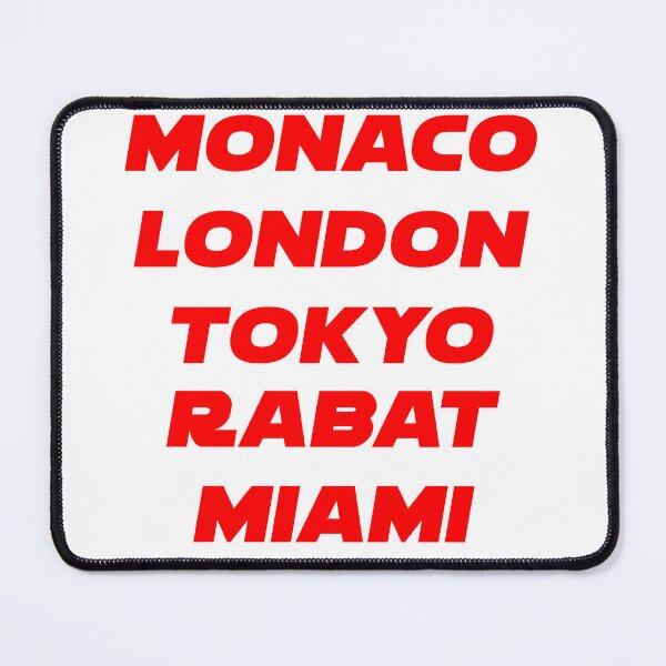 Item preview, Monaco London Tokyo Rabat Miami designed and sold by si3iy.