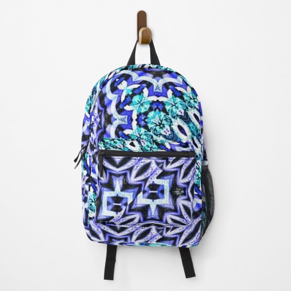 Item preview, Ethnic Art-Tribal, African Art Pattern, Blue, Purple and Turquoise designed and sold by TracyDDigitals.