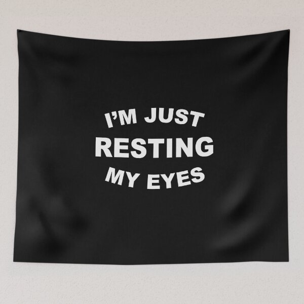 Item preview, I’m Just Resting My Eyes Naptime Dad Joke Parenting Nappetizer Napping Humor Lazy Shirt designed and sold by Dwebster27.