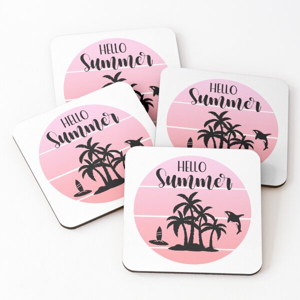 Item preview, Hello Summer I Beach Summer Gifts designed and sold by younghopes.
