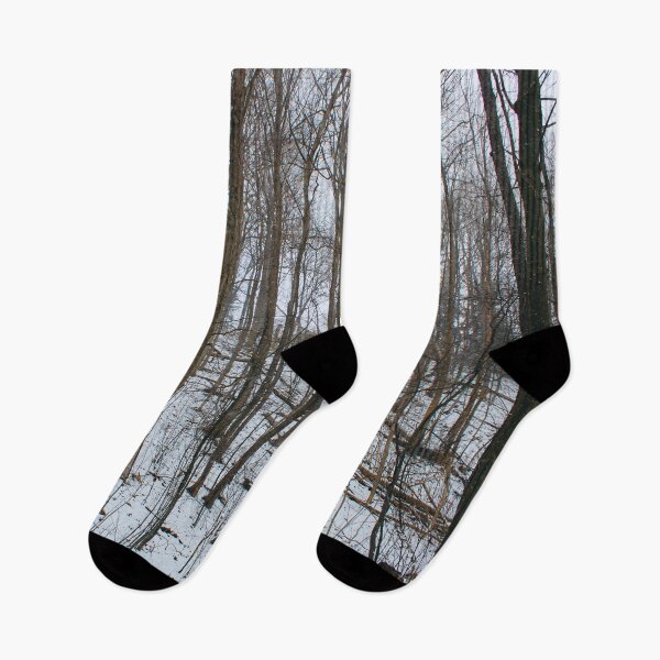 Item preview, Brown & White Winter Forest designed and sold by RoseyElisabeth.