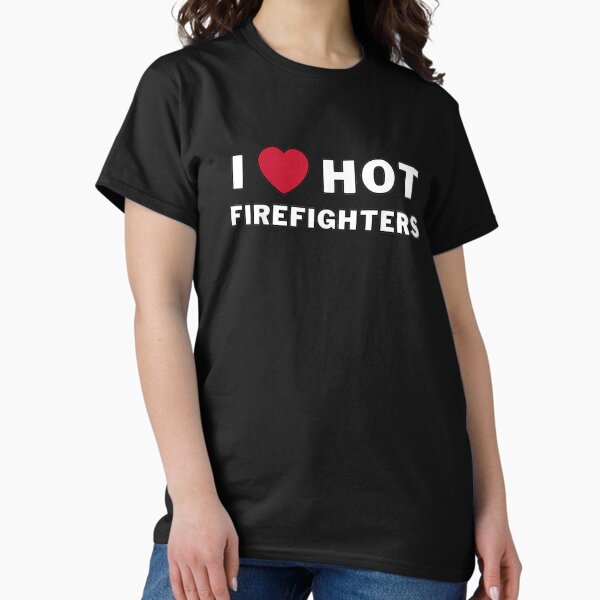 Item preview, I Heart Hot Firefighters designed and sold by Isidroward.