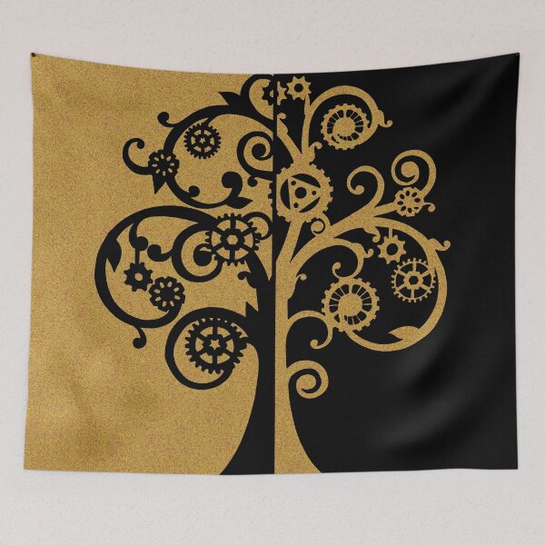 Item preview, Yin and Yang Vibe - Steampunk Tree designed and sold by SilverFantasy.