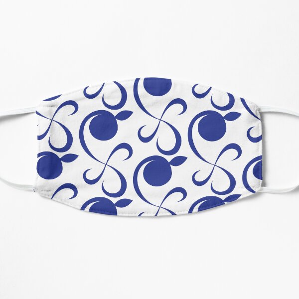 Nami Pinwheel and Tangerine Tattoo Flat Mask