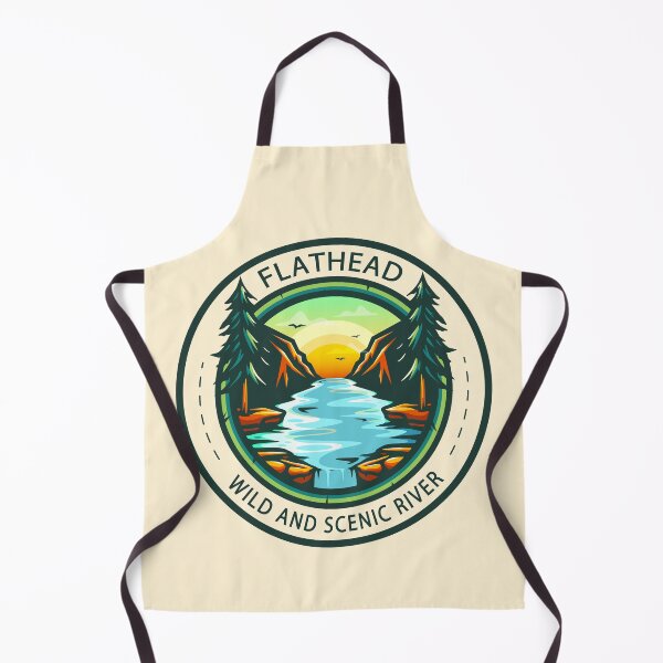 Item preview, Flathead Wild and Scenic River Badge designed and sold by KrisSidDesigns.