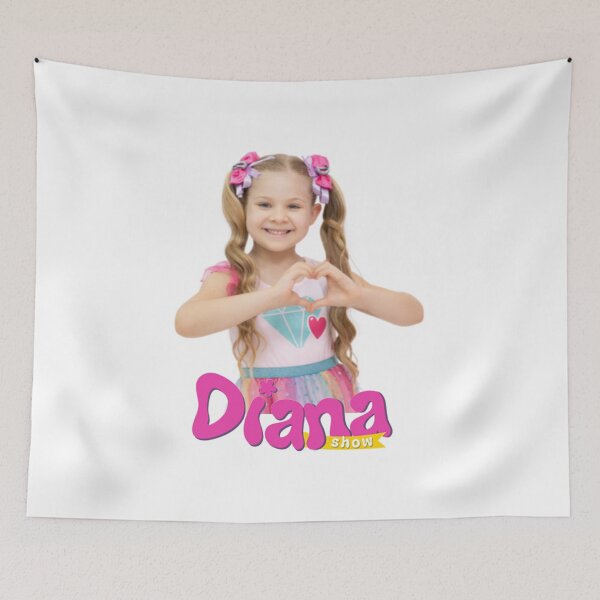 Item preview, best selling The Kids Diana Show, Diana,Kids Diana Show , Cute Love Diana designed and sold by Amelia-Nina.