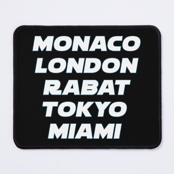 Item preview, Monaco London Tokyo Rabat Miami designed and sold by si3iy.