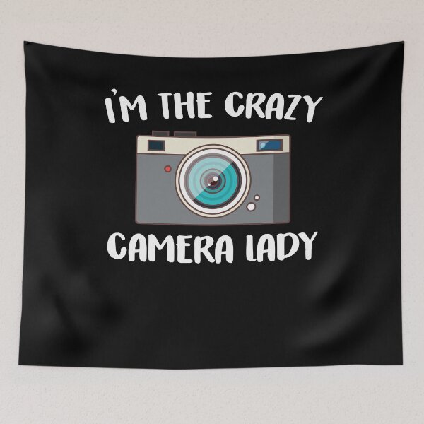 Item preview, Funny I'm The Crazy Camera Lady Photographer  designed and sold by tshirtexpressiv.