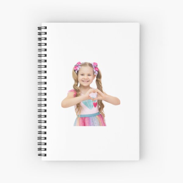 Cute The Kids Diana Show? Diana and Roma Spiral Notebook for Sale by  ducany