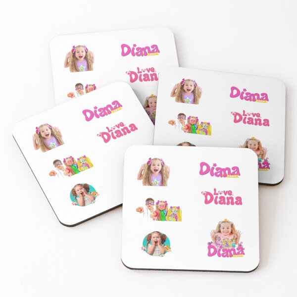 Item preview, best selling The Kids Diana Show, Diana,Kids Diana Show , Cute Love Diana pack designed and sold by Amelia-Nina.