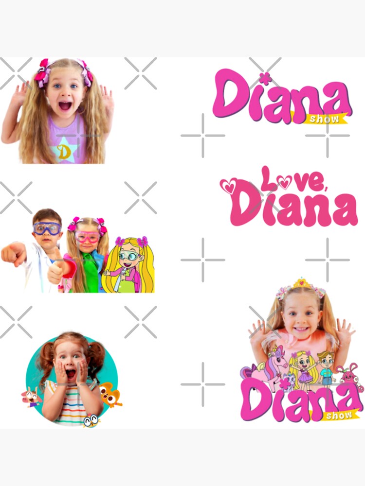 Imán for Sale con la obra «superventas The Kids Diana Show, Diana