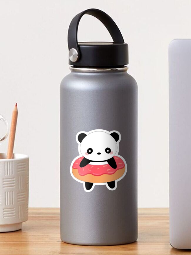 Kawaii Panda Donut Sticker