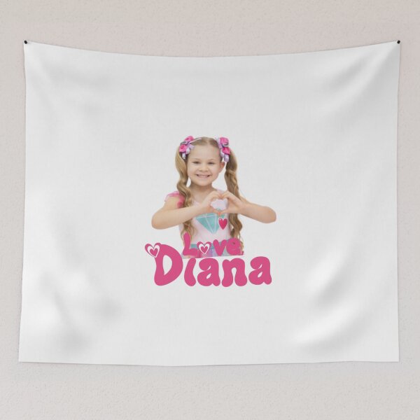 Item preview, best selling The Kids Diana Show, Diana,Kids Diana Show , Cute Love Diana designed and sold by Amelia-Nina.