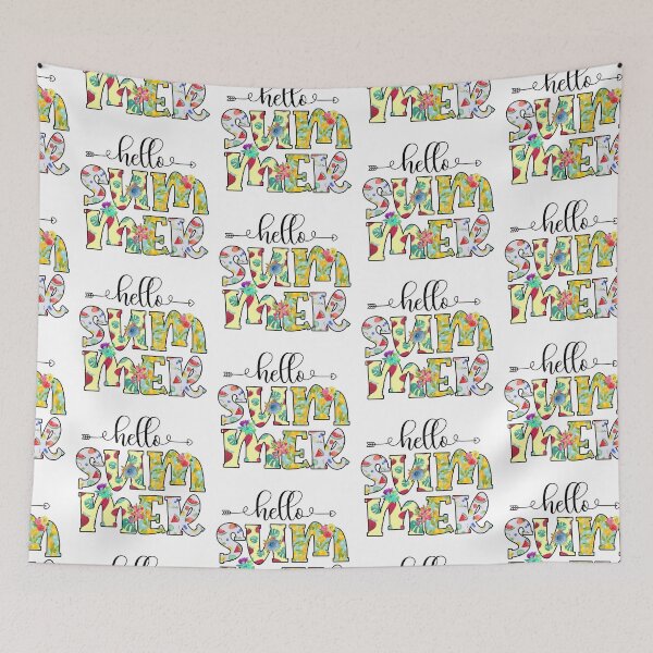 Item preview,  Hello Summer I Beach Summer Gifts designed and sold by younghopes.