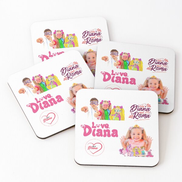 Artikelvorschau, Bestseller The Kids Diana Show, Diana, Kids Diana Show, Cute Love Diana Pack entworfen und verkauft von Amelia-Nina.