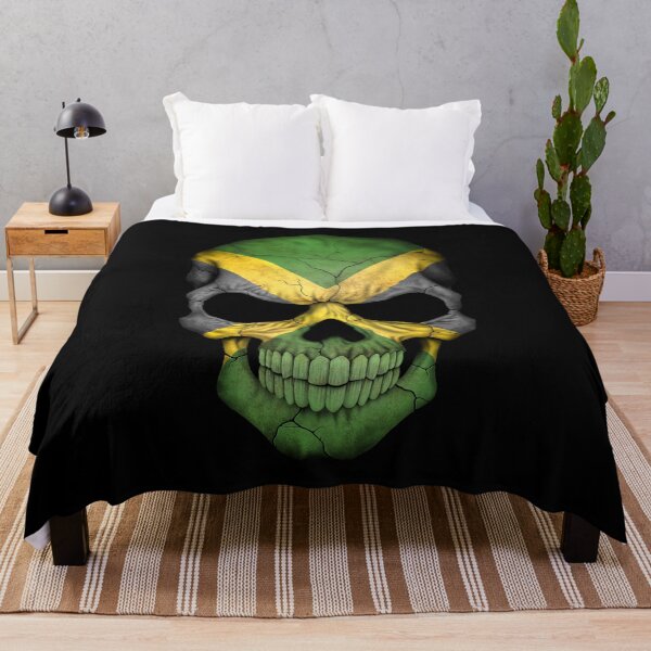 Item preview, Jamaican Flag Skull designed and sold by JeffBartels.