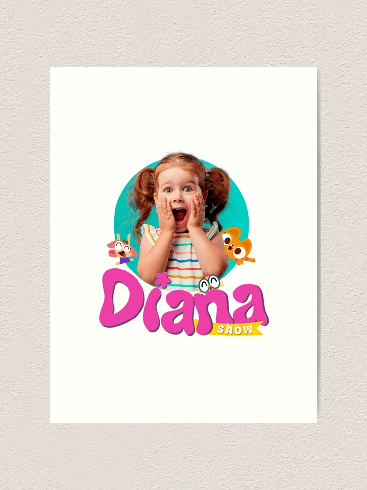 best selling The Kids Diana Show, Diana,Kids Diana Show , Cute Love Diana |  Poster