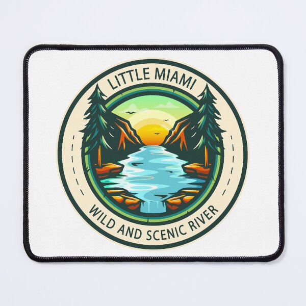 Item preview, Little Miami Wild and Scenic River Badge designed and sold by KrisSidDesigns.