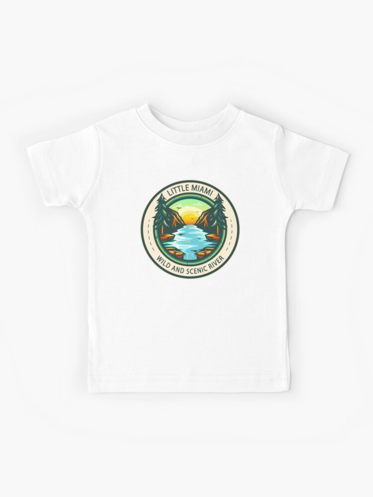 Little Miami Wild and Scenic River Badge Kids T-Shirt for Sale by