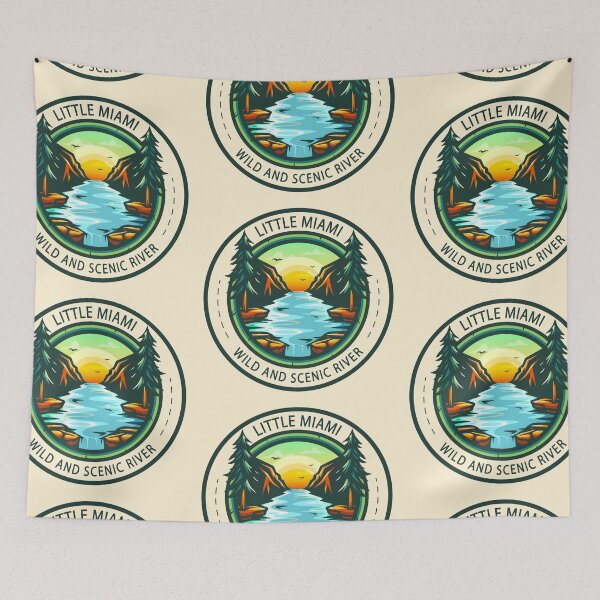 Item preview, Little Miami Wild and Scenic River Badge designed and sold by KrisSidDesigns.