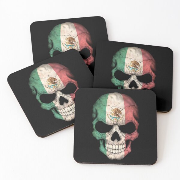 Item preview, Mexican Flag Skull designed and sold by JeffBartels.