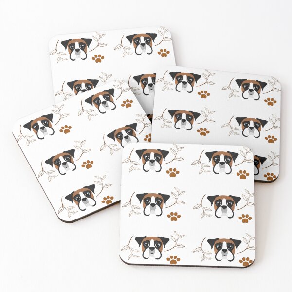 Item preview, Boxer dog pattern designed and sold by Maful.