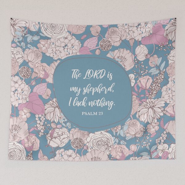 Item preview, Psalm 23, The Lord is my Shepherd - Bible Scripture designed and sold by StudioCitrine.