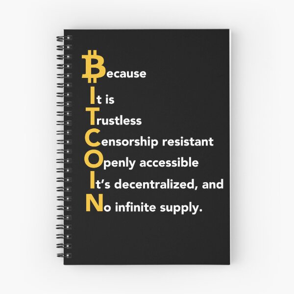 Item preview, Bitcoin because: Crypto Cryptocurrency BTC benefits designed and sold by avataraustin.