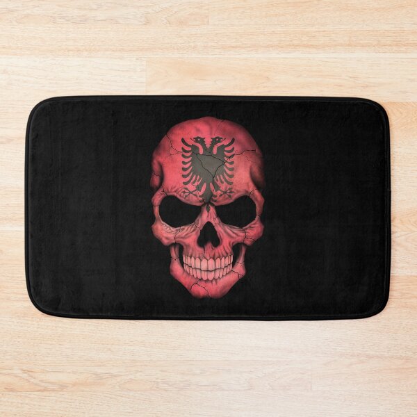 Item preview, Albanian Flag Skull designed and sold by JeffBartels.