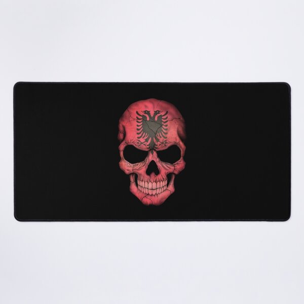 Item preview, Albanian Flag Skull designed and sold by JeffBartels.