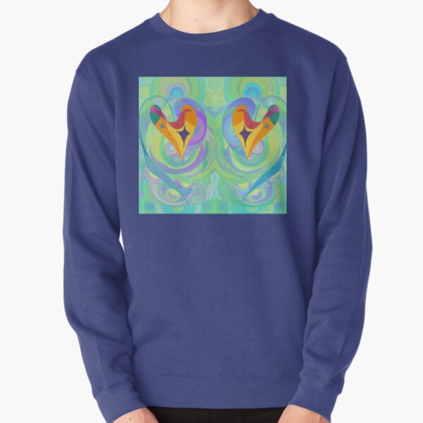 Hearts All At Sea Pullover Sweatshirt