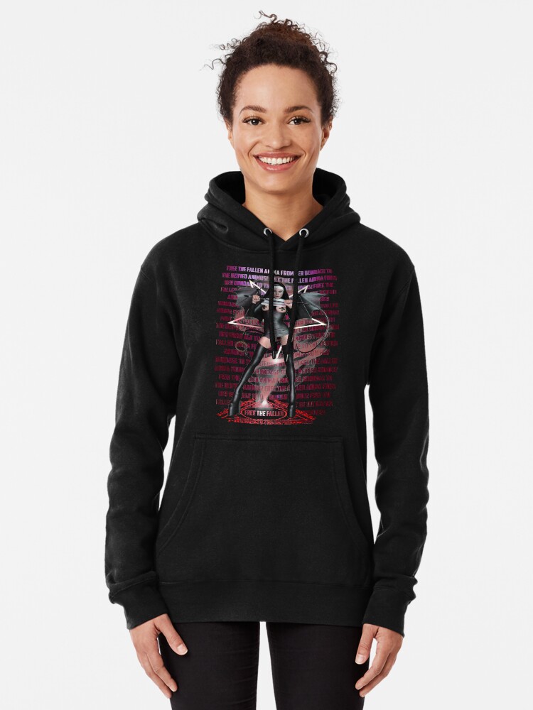 Alternate view of Free The Fallen Anima Pullover Hoodie