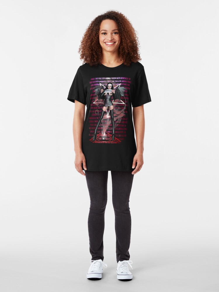 Alternate view of Free The Fallen Anima Slim Fit T-Shirt