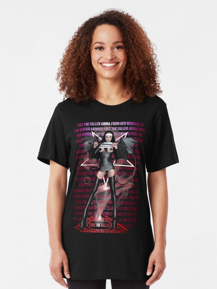 Alternate view of Free The Fallen Anima Slim Fit T-Shirt