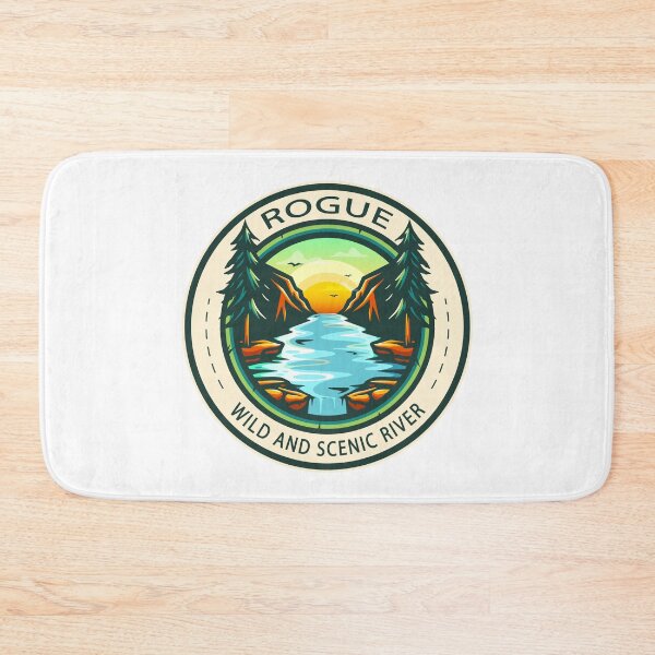 Item preview, Rogue Wild and Scenic River Badge designed and sold by KrisSidDesigns.