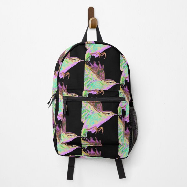 Item preview, Colorful Splash Flying Warbler Bird designed and sold by alwe-designs.