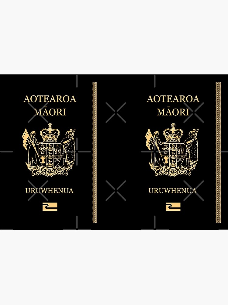 Thumbnail 3 of 3, Journal, Maori New Zealand passport designed and sold by HAKVS.