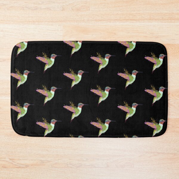 Item preview, Colorful Splash Flying Bird Hummingbird designed and sold by alwe-designs.