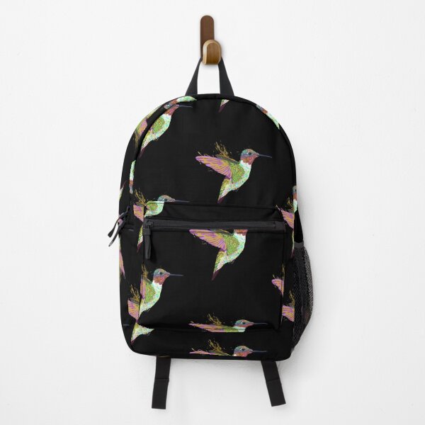 Item preview, Colorful Splash Flying Bird Hummingbird designed and sold by alwe-designs.