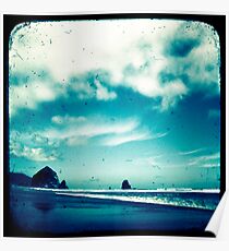 Surreal Seaside Poster