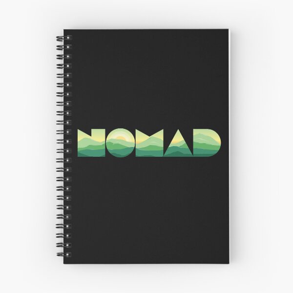 Item preview, NOMAD Hiking Mountain Design designed and sold by blackdogshop.