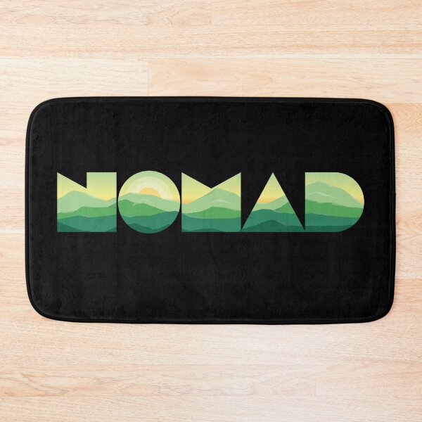 Item preview, NOMAD Hiking Mountain Design designed and sold by blackdogshop.