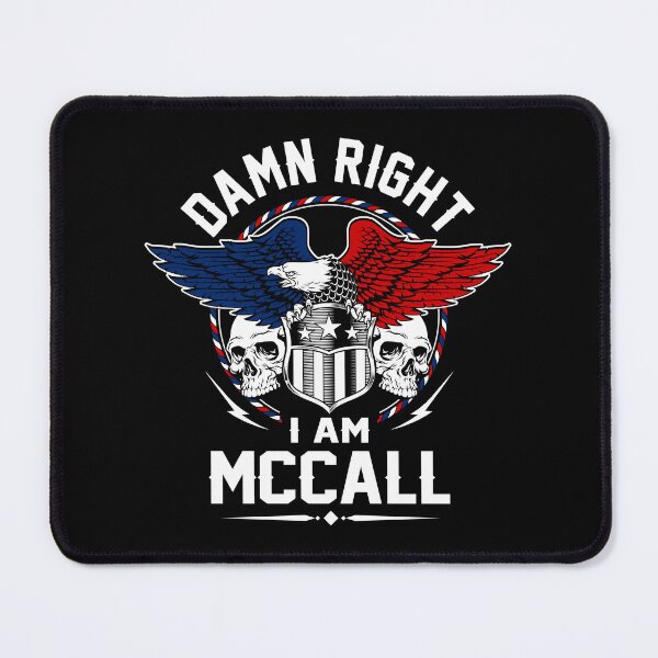 Item preview, Mccall Name T Shirt - Damn Right I Am Mccall Gift Item Tee designed and sold by celiagomez456.