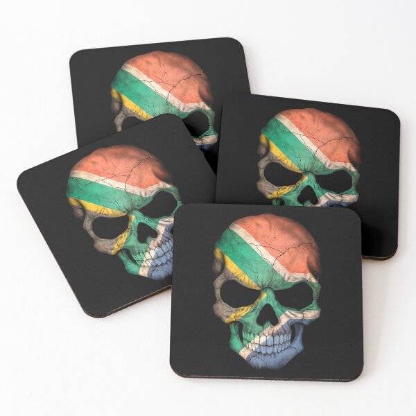 Item preview, South African Flag Skull designed and sold by JeffBartels.